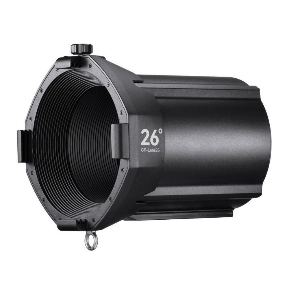 Godox Spotlight Mount Set for Godox MG1200Bi Light with Dual Drop-In Slot and Swappable Lens (Black)