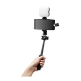 Godox Vlogging Kit with 3.5mm Universal Edition LED6Bi Bi Color LED Video Light (Open Box)