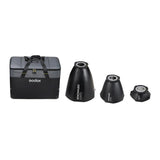 Godox 15 30 and 60 Degree Black Reflectors Kit for KNOWLED MG1200Bi LED Light (Open Box)