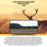 Wildgame Innovations Orbit 360-Degree Trail Camera with 36MP Image Quality (10-Pack) Bundle