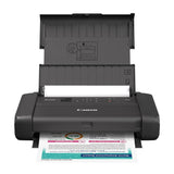 Canon PIXMA TR160 Wireless Portable Printer with Lightweight Body, 5-Color Hybrid Ink System (Black)