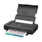 Canon PIXMA TR160 Wireless Portable Printer with Lightweight Body, 5-Color Hybrid Ink System (Black)