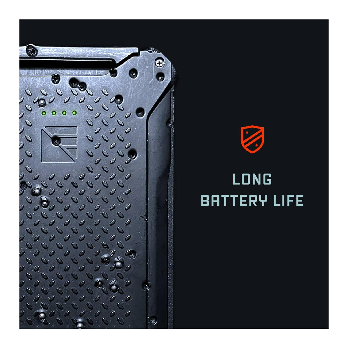 Dark Energy Black Poseidon Pro Indestructible Charger with Power Controls (Open Box)