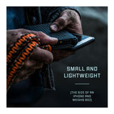 Dark Energy Poseidon Pro Indestructible Charger with 10,200mAh Power Capacity (Black)