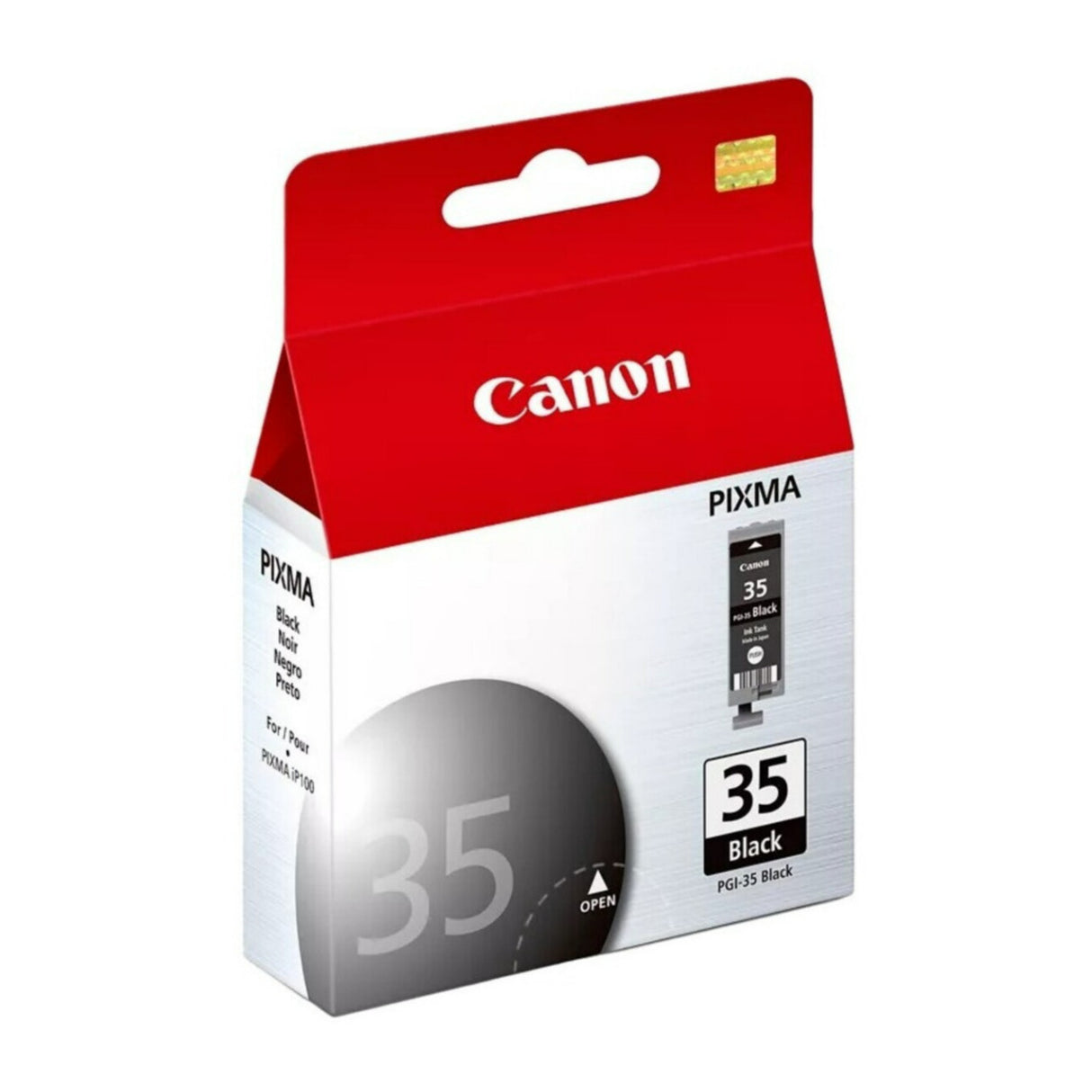 Canon PGI-35 Pigment Black Ink Tank with Full Photolithographic Inkjet Nozzle Engineering Technology