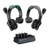 Hollyland Solidcom SE Pro 2S Full-Duplex Wireless Intercom Headset System (1.9 GHz, Green)