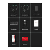 Hollyland Solidcom SE Pro 2S Full-Duplex Wireless Intercom Headset System (1.9 GHz, Green)