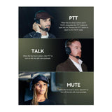 Hollyland Solidcom SE Pro 4S Full-Duplex Wireless Intercom Headset System (1.9 GHz, Green)