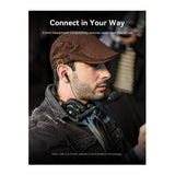 Hollyland Solidcom SE Pro Wireless Remote Headset with Dual-Mic Noise Cancellation (1.9GHz, Green)