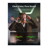 Hollyland Solidcom SE Pro Wireless Remote Headset with Dual-Mic Noise Cancellation (1.9GHz, Green)