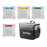 Godox LiteFlow 15 6 x 6 Inch Reflector Kit with Varying Diffusion Strengths (Open Box)