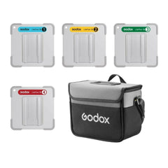 Godox LiteFlow 15 6 x 6 Inch Reflector Kit with Varying Diffusion Strengths (Open Box)