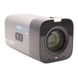 PTZOptics Studio 4K Camera with 20x Zoom, NDI HX2 Connectivity, and 16x Digital Zoom (Gray)