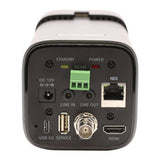 PTZOptics Studio 4K Camera with 20x Zoom, NDI HX2 Connectivity, and 16x Digital Zoom (Gray)