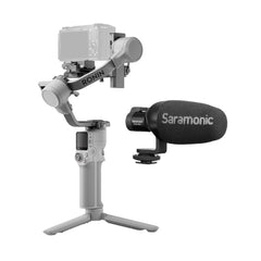 DJI RS 4 Mini Gimbal Stabilizer for Cameras with VMic Mini Ultracompact Camera-Mountable Shotgun Mic