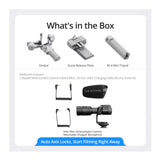 DJI RS 4 Mini Gimbal Stabilizer for Cameras with VMic Mini Ultracompact Camera-Mountable Shotgun Mic