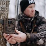 Muddy Mitigator 2.0 24MP Cellular Camera Combo (Brown, 10-Pack) and High Speed Card Reader Bundle