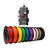 MakerBot Smart Extruder Plus for PLA Filament and Replicator Plus Printers with Small Spools Bundle