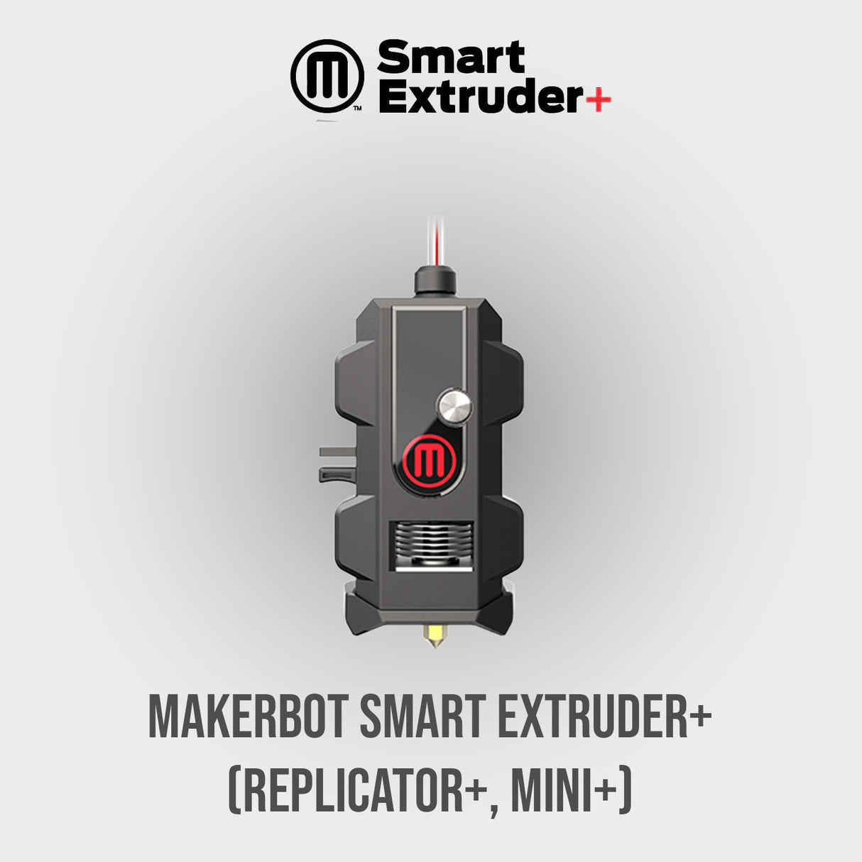 MakerBot Smart Extruder Plus for PLA Filament and Replicator Plus Printers with Small Spools Bundle