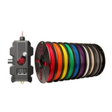 MakerBot Smart Extruder Plus for PLA Filament with Assorted Colors Large PLA Filament Spool Bundle