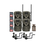 Stealth Cam 36MP Fusion Max Cellular Trail Camera with 80-Feet Detection Range (2-Pack) x 2 Bundle