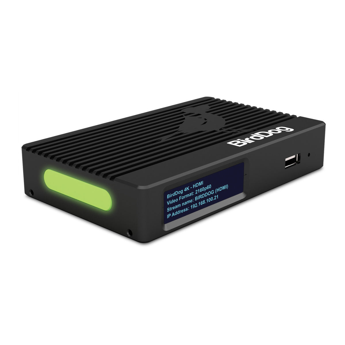 BirdDog  4K HDMI NDI Encoder/Decoder with HDMI2.0, 10Gb SFP, OLED Display (Black)