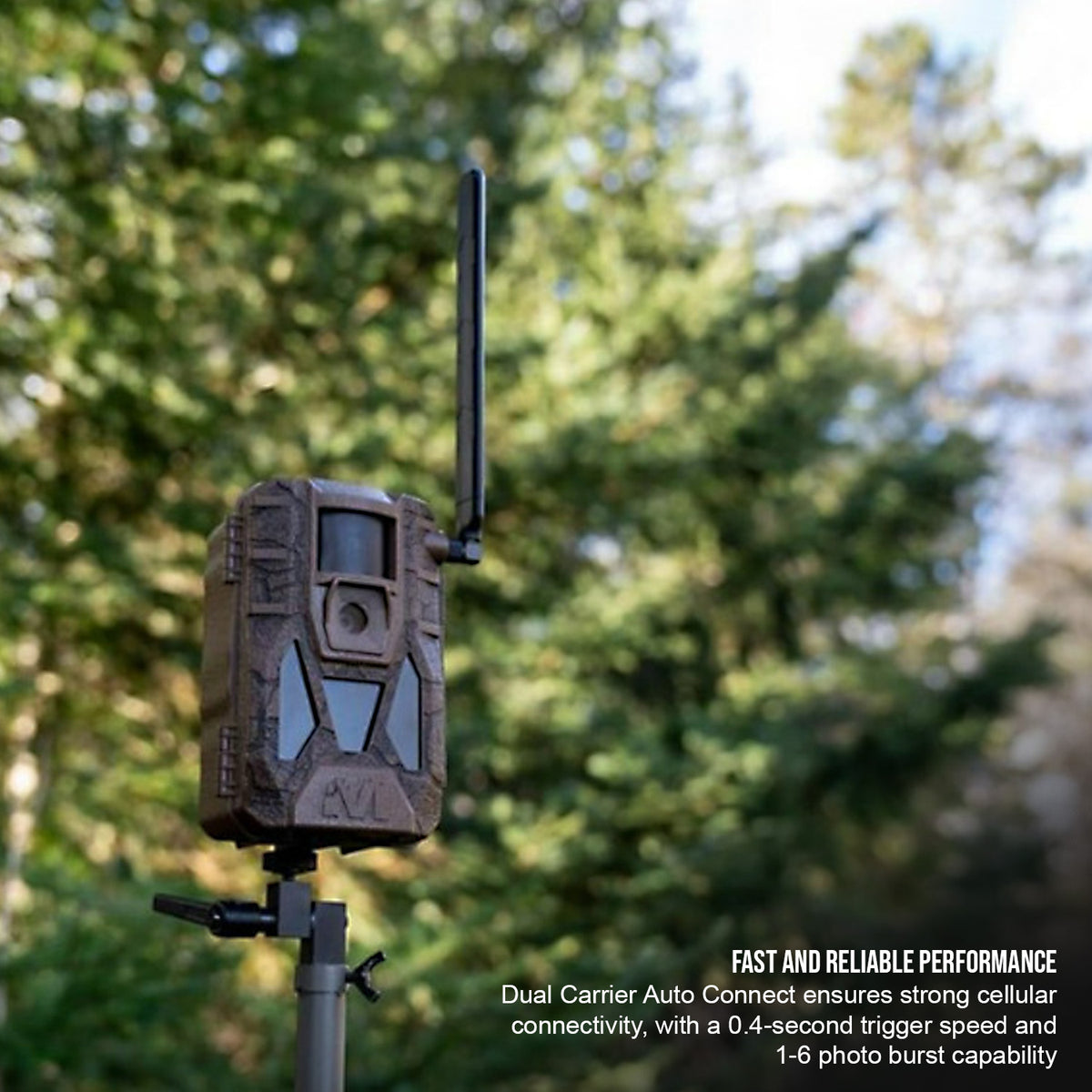 Muddy Matrix 2.0 Dual Network Cellular Camera (Brown, 4-Pack) with 4 x 32GB Memory Card Bundle