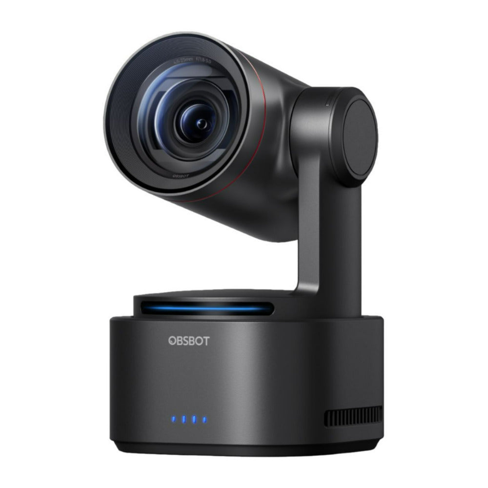 OBSBOT Tail 2 PTZR 4K Live Production Camera with AI Tracking 2.0 and 5x Optical Zoom (Black)