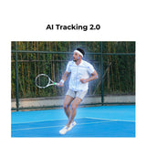 OBSBOT Tail 2 PTZR 4K Live Production Camera with AI Tracking 2.0 and 5x Optical Zoom (Black)