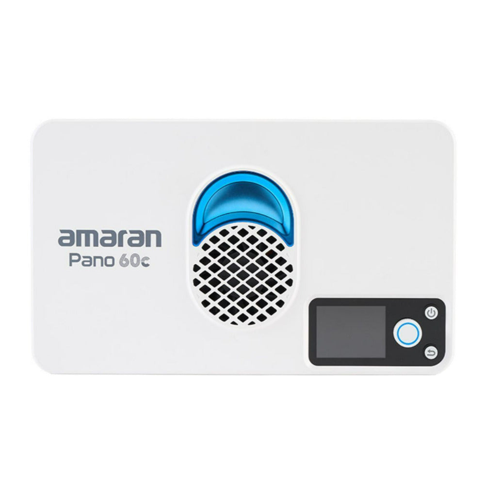 amaran Pano 60c 60W Output RGBWW Full Color Panel 2-Light Kit with 12 Lighting Effects (White)