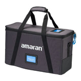 amaran Pano 60c 60W Output RGBWW Full Color Panel 2-Light Kit with 12 Lighting Effects (Charcoal)