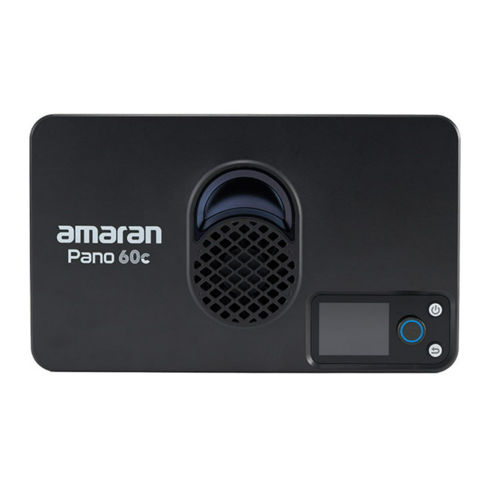 amaran Pano 60c 60W Output RGBWW Full Color Panel 2-Light Kit with 12 Lighting Effects (Charcoal)