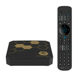 BuzzTV Classic Anniversary Edition Streaming Media Player with 4GB RAM (Gloss Black and Gold)