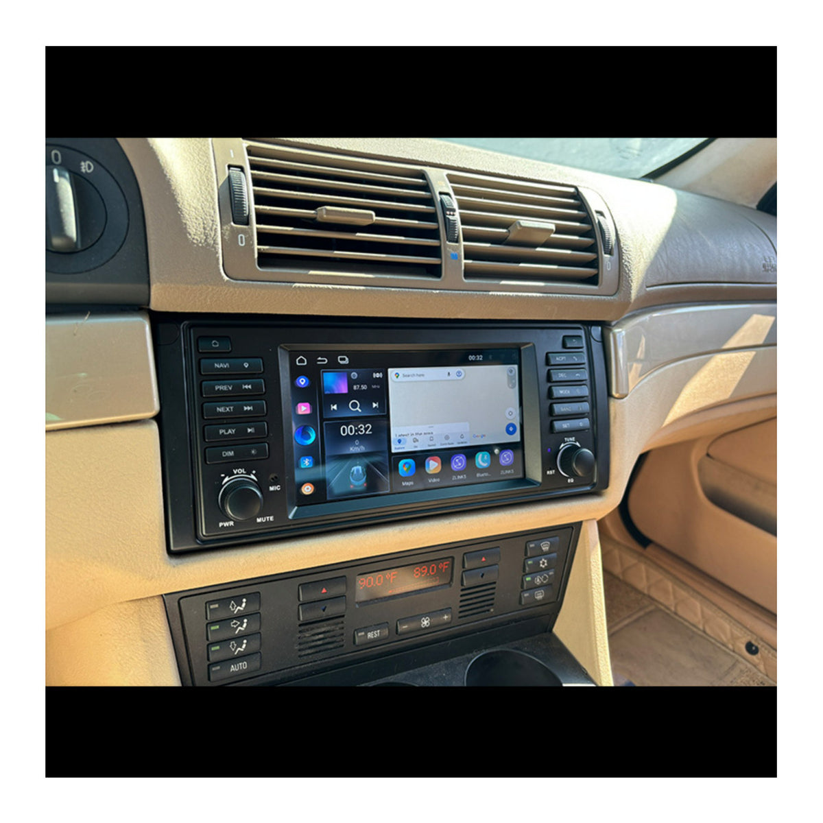 Eonon E39 Android 13 Wireless Apple CarPlay and Android Auto Car Stereo with 2GB RAM and 32GB ROM