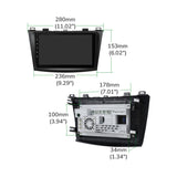 Eonon 2010-2013 Mazda 3 Android 13 Wireless Apple CarPlay and Android 9-Inch Display Car Stereo