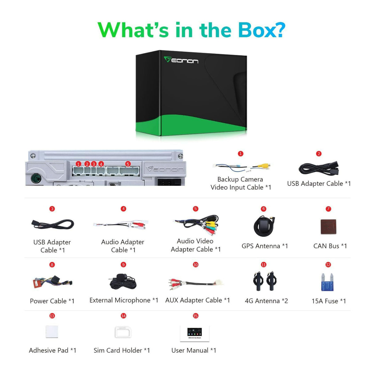 Eonon 2010-2013 Mazda 3 Android 13 Wireless Apple CarPlay and Android 9-Inch Display Car Stereo