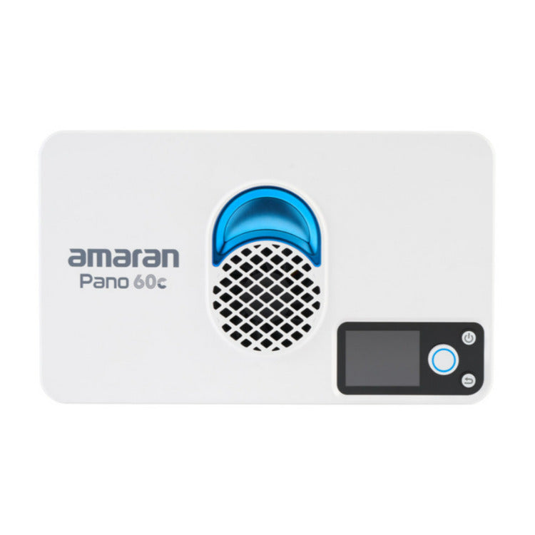 amaran Pano 60c Compact 60W Output RGBWW Full Color Panel Light All-In-One Creator Kit (White)
