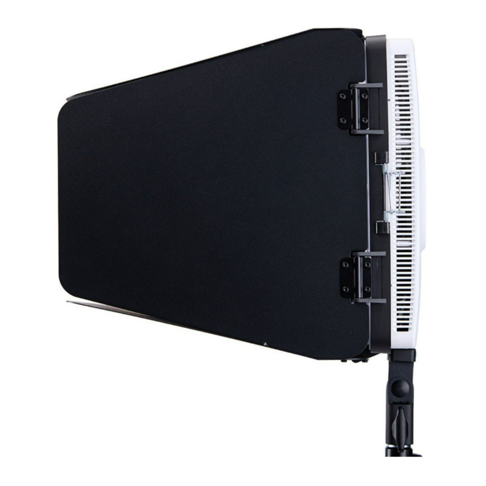 amaran Pano 120c Barn Doors for Pano 120c Panel Light with 4-Leaf Design and Portable Size (Black)