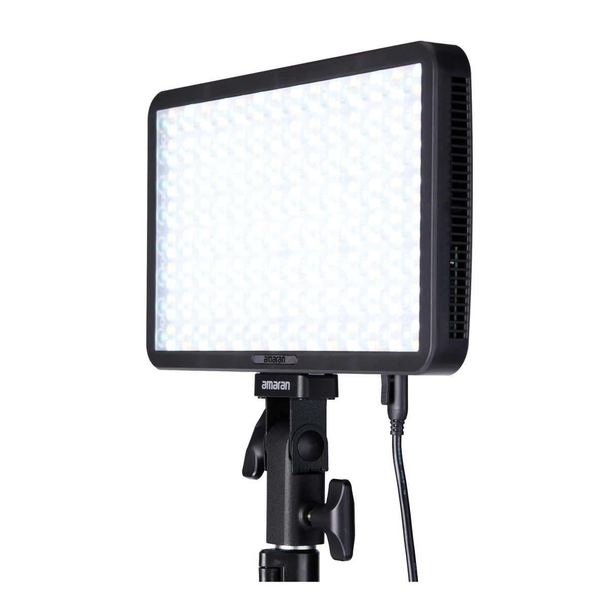 amaran Pano 60c Compact 60W Output RGBWW Full Color Panel Light All-In-One Creator Kit (Charcoal)