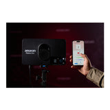 amaran Pano 60c Compact 60W Output RGBWW Full Color Panel Light All-In-One Creator Kit (Charcoal)