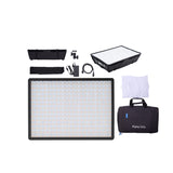 amaran Pano 120c Compact 120W Output RGBWW Full Color Panel Light All-In-One Creator Kit (Charcoal)