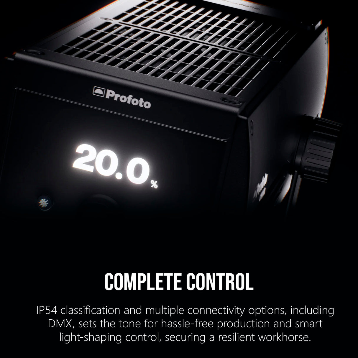 Profoto L1600D HydroCTech Technology and Dual-Mounting Mono-LED with Barndoor 234mm Kit Bundle