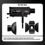 Profoto L1600D HydroCTech Technology and Dual-Mounting Mono-LED with Barndoor 234mm Kit Bundle