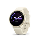 Garmin vivoactive 6 GPS Smartwatch (Lunar Gold with Bone Band)