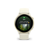 Garmin vivoactive 6 GPS Smartwatch (Lunar Gold with Bone Band)