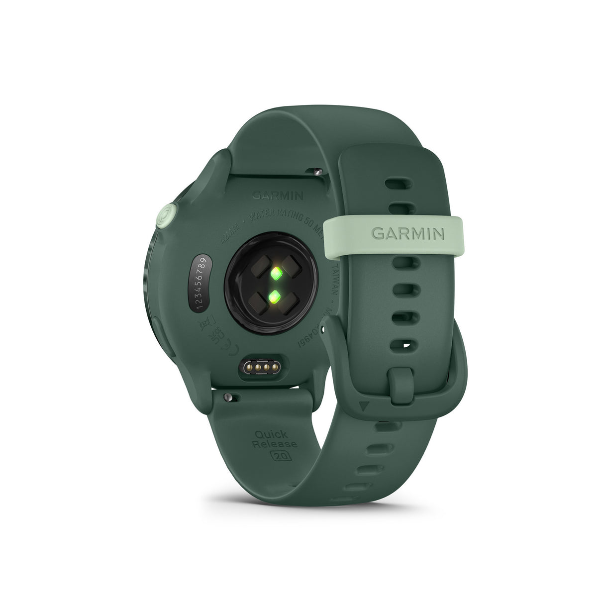 Garmin vivoactive 6 GPS Smartwatch (Metallic Jasper Green with Jasper Green Band)