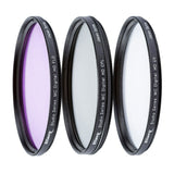Ultimaxx Professional 52mm 3-Piece Multi-Coated Filter Set for Digital and Video Cameras