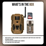 Muddy Matrix 2.0 Dual Network Cellular Camera (Brown) with 32GB Memory Card and Card Reader Bundle