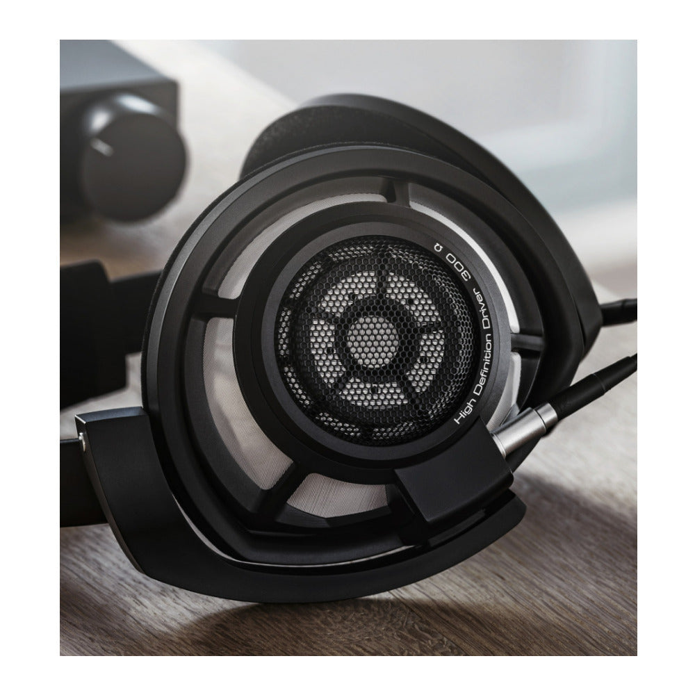 Sennheiser HD 800 S Dynamic Ergonomic Open-Back Stereo Headphone with 56mm Ring Radiator (Black)