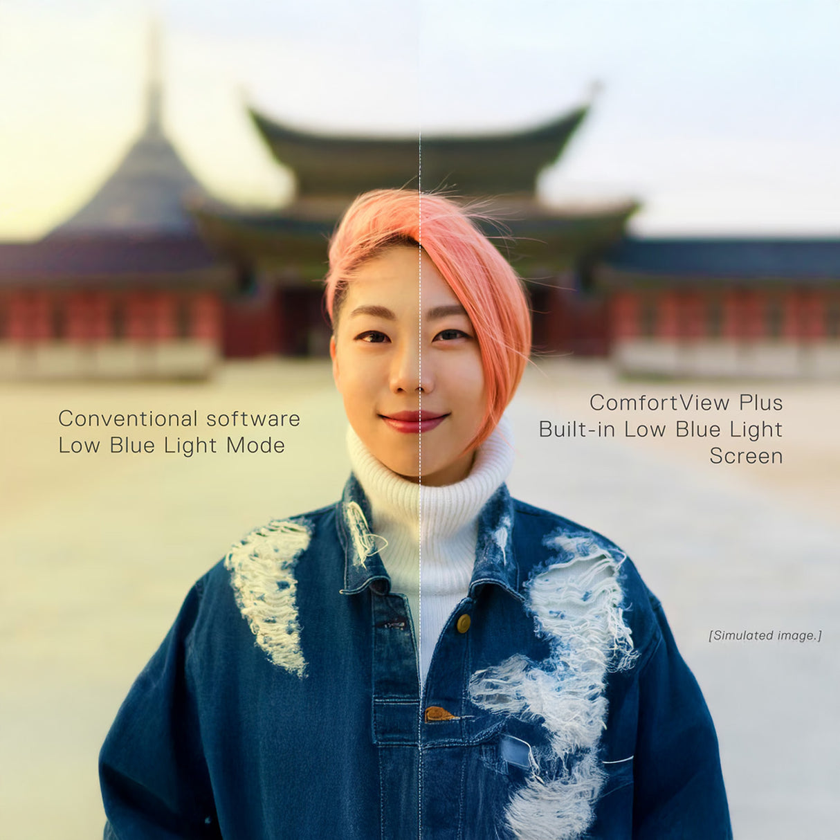 Dell U2723QE UltraSharp 27-Inch 4K USB-C Hub Monitor with HDMI Cable and Screen Cleaner Bundle